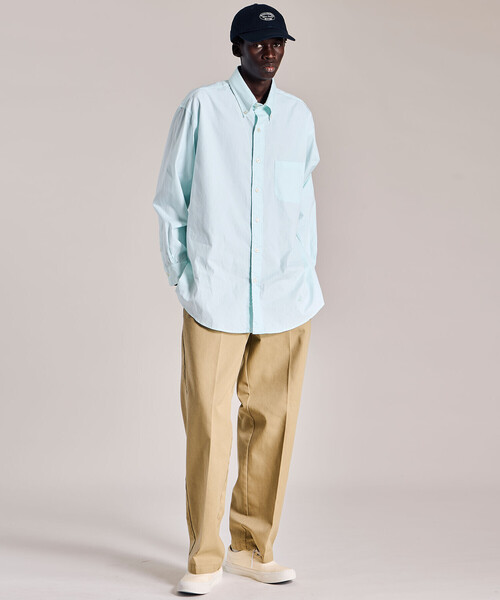 BROOKS BROTHERS(ブルックスブラザーズ)の「Brooks Brothers |〈別注〉ピンポイントオックスフォード ポロカラーボタンダウンシャツ MEN(シャツ/ブラウス・メンズ・ライトブルー・M/L)」の17枚目の写真
