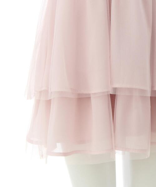 INGNI（イング）の「チュールオフショルミニワンピース（ワンピース・レディース・ブルー系/ピンク/オフホワイト・M）」の9枚目の写真