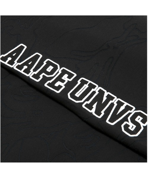 AAPE BY A BATHING APE（エーエイプバイアベイシングエイプ）の「AAPE MAIN SWEAT SHORTS（スウェットパンツ・メンズ・ブラック・LARGE/MEDIUM/SMALL/X-LARGE/XX-LARGE）」の4枚目の写真