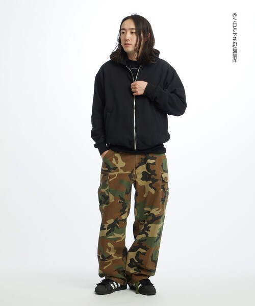 BEAUTY&YOUTH UNITED ARROWS(ビューティーアンドユースユナイテッドアローズ)の「<BECK for UACG>MCS カモフラージュ バギーパンツ(その他パンツ・レディース・オリーブ・M/L)」の2枚目の写真