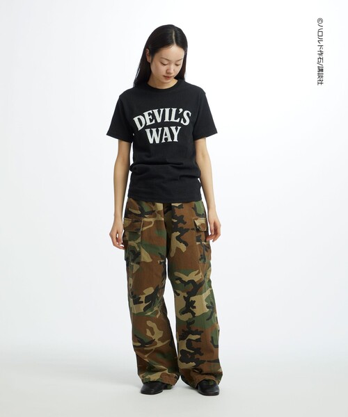 BEAUTY&YOUTH UNITED ARROWS(ビューティーアンドユースユナイテッドアローズ)の「<BECK for UACG>MCS カモフラージュ バギーパンツ(その他パンツ・レディース・オリーブ・M/L)」の4枚目の写真