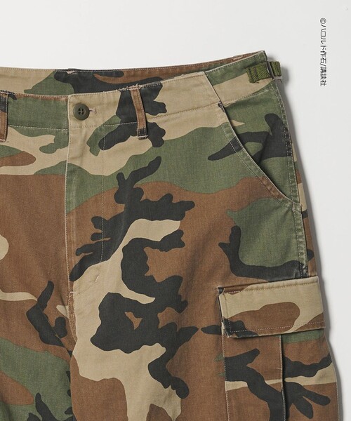 BEAUTY&YOUTH UNITED ARROWS(ビューティーアンドユースユナイテッドアローズ)の「<BECK for UACG>MCS カモフラージュ バギーパンツ(その他パンツ・レディース・オリーブ・M/L)」の9枚目の写真