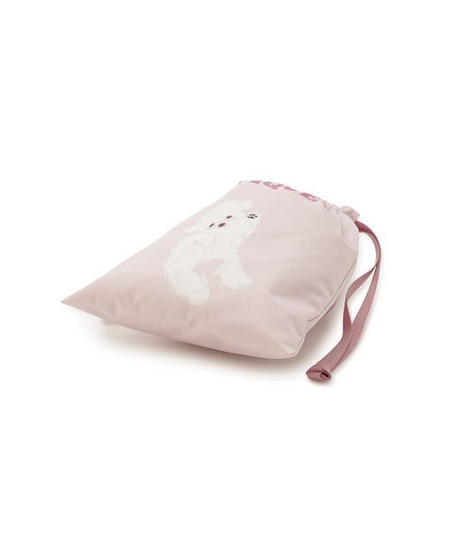 gelato pique(ジェラートピケ)の「ドッグ巾着2点セット(ポーチ・レディース・ライトピンク/クリーム/ブルー・F)」の16枚目の写真