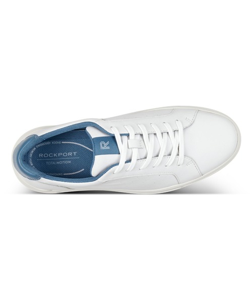 ROCKPORT(ロックポート)の「【MEN】トータルモーション タークィン レース トゥ トゥ(スニーカー・メンズ・ホワイト×ブルー・25.5cm/25.0cm/27.0cm/26.5cm/26.0cm/28.0cm)」の3枚目の写真
