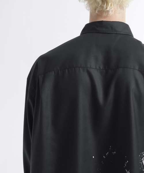 HARE（ハレ）の「SUMI ARTシャツ(HARE)（シャツ/ブラウス・メンズ・ブラック系その他2/ブラック/ブラック系その他・FREE）」の21枚目の写真