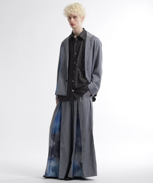 HARE（ハレ）の「SUMI ARTシャツ(HARE)（シャツ/ブラウス・メンズ・ブラック系その他2/ブラック/ブラック系その他・FREE）」の4枚目の写真