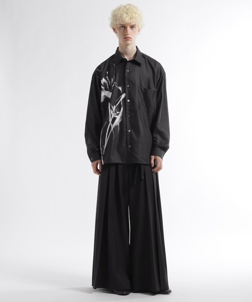 HARE（ハレ）の「SUMI ARTシャツ(HARE)（シャツ/ブラウス・メンズ・ブラック系その他2/ブラック/ブラック系その他・FREE）」の7枚目の写真