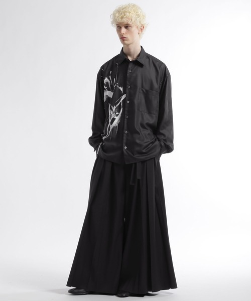 HARE（ハレ）の「SUMI ARTシャツ(HARE)（シャツ/ブラウス・メンズ・ブラック系その他2/ブラック/ブラック系その他・FREE）」の8枚目の写真