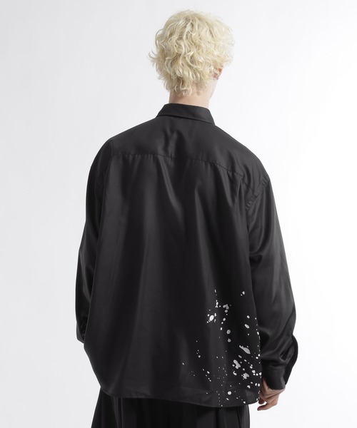 HARE（ハレ）の「SUMI ARTシャツ(HARE)（シャツ/ブラウス・メンズ・ブラック系その他2/ブラック/ブラック系その他・FREE）」の13枚目の写真