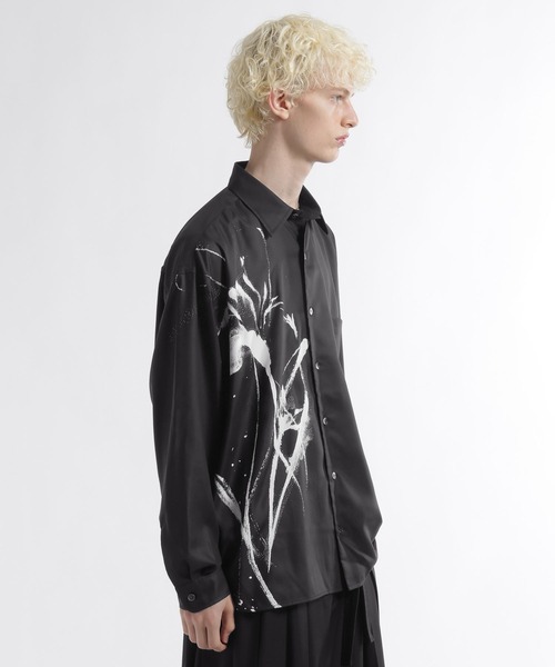 HARE（ハレ）の「SUMI ARTシャツ(HARE)（シャツ/ブラウス・メンズ・ブラック系その他2/ブラック/ブラック系その他・FREE）」の14枚目の写真