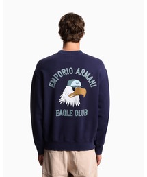 EMPORIO ARMANI | 【エンポリオ アルマーニ】ASV Eagle Club スウェットシャツ オーガニックジャージー プリント(スウェット)