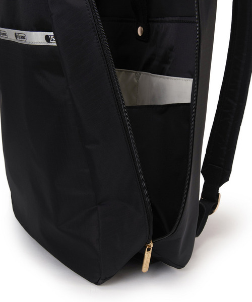 LeSportsac（レスポートサック）の「AT AVENUE BACKPACK ミッドナイトデューン（バックパック/リュック・レディース・ブラック・FREE）」の12枚目の写真