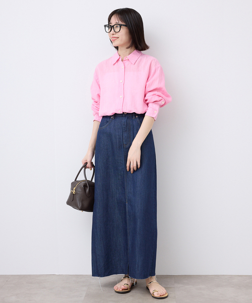 NICOLAS LAINAS(ニコラスライナス)の「NICOLAS LAINAS/ニコラスライナス SLOBE別注 メタルフラットサンダル(サンダル・レディース・ベージュ・38/37/36/35)」の9枚目の写真