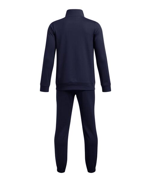 UNDER ARMOUR(アンダーアーマー)の「UAライバル 二ット トラックスーツ(トレーニング/キッズ)(その他トップス・キッズ・ネイビー・140cm/150cm/160cm/130cm)」の2枚目の写真