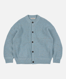 BOCACI WOOL ROUND CARDIGAN _ MINT