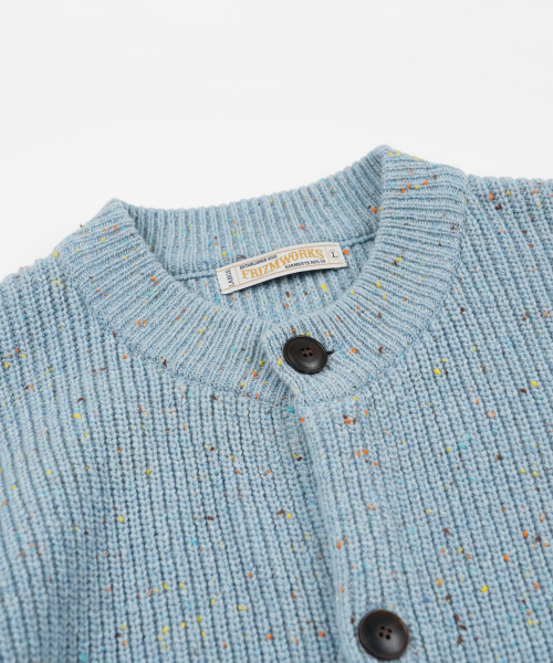 FRIZMWORKS(フリズムワークス)の「BOCACI WOOL ROUND CARDIGAN _ MINT(カーディガン/ボレロ・メンズ・その他・SMALL/MEDIUM/LARGE/X-LARGE)」の3枚目の写真