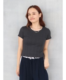 Ungrid | ショルダーデザインシアーTee(Tシャツ/カットソー)