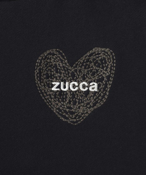 ZUCCa(ズッカ)の「HEART LOGO SWEATSHIRT(ニット/セーター・レディース・ブラック/ブルー/グレー・M size/X-LARGE)」の6枚目の写真