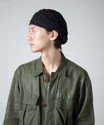 RACAL | Linen Touch Cotton Knit Tam Beret / 擬麻コットンラスタタムベレー(ニットキャップ/ビーニー)