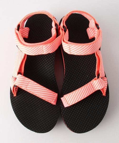 Another Edition（アナザーエディション）の「TEVA FLATFORM UNIVERSAL（サンダル・レディース・ホワイト/ブラック/ピンク・22.0cm/23.0cm/24.0cm）」の4枚目の写真