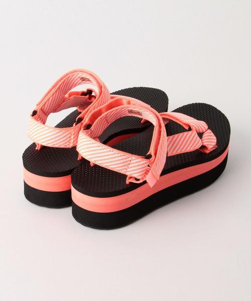 Another Edition（アナザーエディション）の「TEVA FLATFORM UNIVERSAL（サンダル・レディース・ホワイト/ブラック/ピンク・22.0cm/23.0cm/24.0cm）」の7枚目の写真