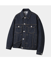 GCLIP（ジクリップ）の「フェイドセミクロップデニムトラッカージャケット 2カラー（デニムジャケット）」