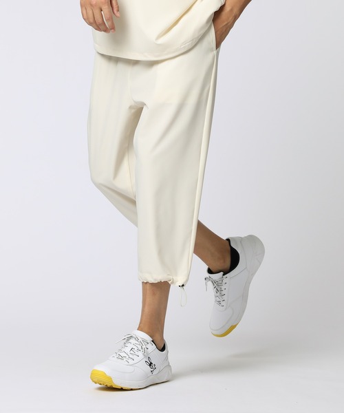 Psycho Bunny（サイコバニー）の「[WEB限定]3Dラバーエンブレム リラックスフィット 7分丈パンツ（その他パンツ・メンズ・キナリ/ブラック・X-LARGE/LARGE/MEDIUM/SMALL）」の3枚目の写真