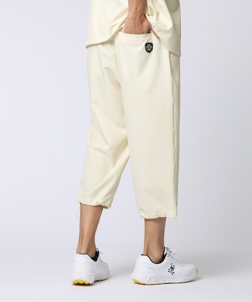 Psycho Bunny（サイコバニー）の「[WEB限定]3Dラバーエンブレム リラックスフィット 7分丈パンツ（その他パンツ・メンズ・キナリ/ブラック・X-LARGE/LARGE/MEDIUM/SMALL）」の5枚目の写真