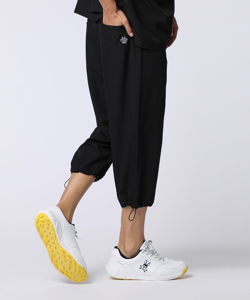 Psycho Bunny（サイコバニー）の「[WEB限定]3Dラバーエンブレム リラックスフィット 7分丈パンツ（その他パンツ・メンズ・キナリ/ブラック・X-LARGE/LARGE/MEDIUM/SMALL）」の13枚目の写真