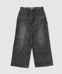 DAIRIKU / ダイリク Vintage Washed Painter Denim Wide