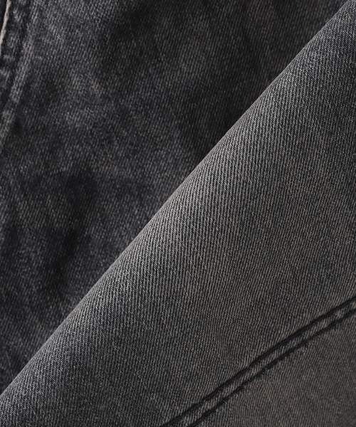 DAIRIKU(ダイリク)の「DAIRIKU / ダイリク Vintage Washed Painter Denim Wide(デニムパンツ・メンズ・ブラック/ブルー系その他・SMALL/LARGE/MEDIUM)」の5枚目の写真