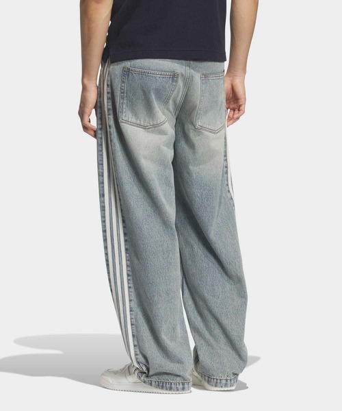 adidas（アディダス）の「デニム ファイヤーバード トラックパンツ ATMOS / アディダスオリジナルス adidas Originals（デニムパンツ・メンズ・ブルー・40inch/32inch/24inch/25inch/26inch/27inch/28inch/30inch/33inch/34inch/35inch/36inch/38inch）」の4枚目の写真