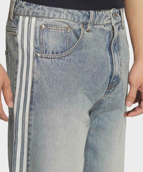 adidas（アディダス）の「デニム ファイヤーバード トラックパンツ ATMOS / アディダスオリジナルス adidas Originals（デニムパンツ・メンズ・ブルー・40inch/32inch/24inch/25inch/26inch/27inch/28inch/30inch/33inch/34inch/35inch/36inch/38inch）」の6枚目の写真