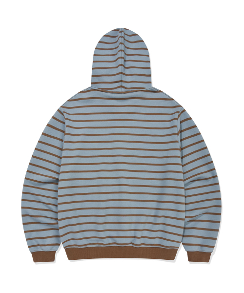 Wacky WiLLy(ワッキーウィリー)の「ストライプフードジップアップブラウン(パーカー・レディース・その他・MEDIUM/LARGE/X-LARGE/SMALL)」の4枚目の写真