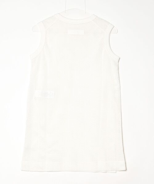 ROBES&CONFECTIONS(ローブスコンフェクションズ)の「Robes&Confections/ローブス&コンフェクションズ/ラッセルメッシュタンクトップ(タンクトップ・レディース・ブラック/ホワイト系2/パープル/モスグリーン・1)」の5枚目の写真