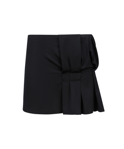 NACHE(ナチェ)の「FOLDED MINI SKIRT IVORY(スカート・レディース・その他・0/1)」の4枚目の写真