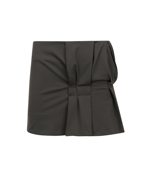 NACHE(ナチェ)の「FOLDED MINI SKIRT IVORY(スカート・レディース・その他・0/1)」の5枚目の写真