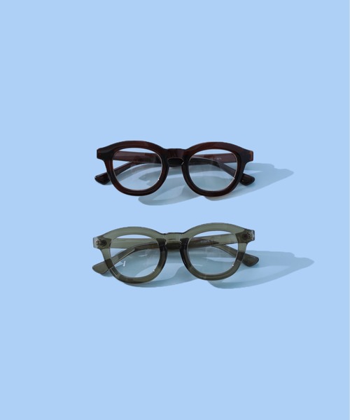 CONTROL FREAK / CTFK（コントロールフリーク）の「CONTROL FREAK(コントロールフリーク)太フレームクリアレンズ（サングラス・レディース・ブラウン/カーキ・FREE）」の3枚目の写真