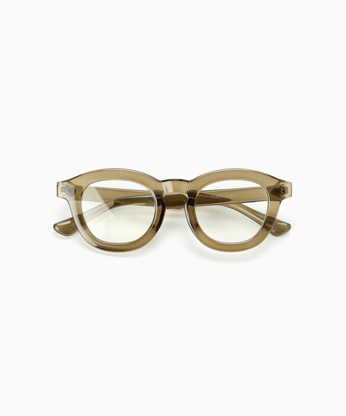 CONTROL FREAK / CTFK（コントロールフリーク）の「CONTROL FREAK(コントロールフリーク)太フレームクリアレンズ（サングラス・レディース・ブラウン/カーキ・FREE）」の14枚目の写真