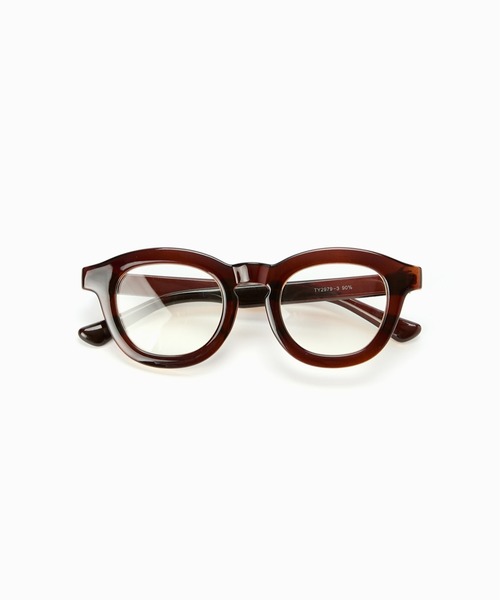 CONTROL FREAK / CTFK（コントロールフリーク）の「CONTROL FREAK(コントロールフリーク)太フレームクリアレンズ（サングラス・レディース・ブラウン/カーキ・FREE）」の15枚目の写真