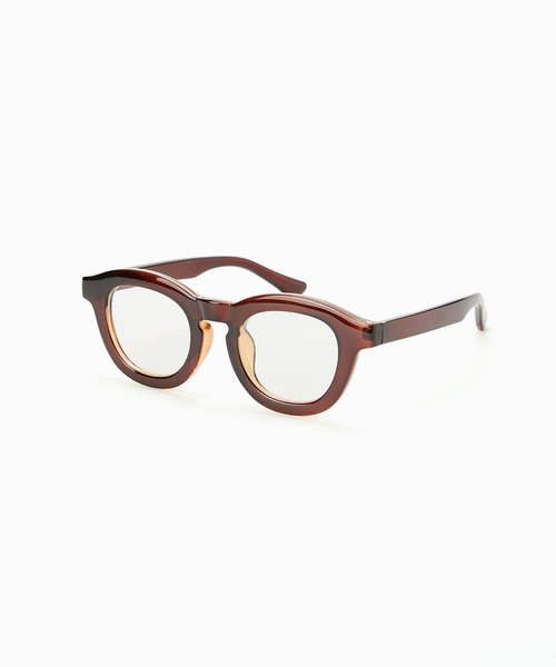 CONTROL FREAK / CTFK（コントロールフリーク）の「CONTROL FREAK(コントロールフリーク)太フレームクリアレンズ（サングラス・レディース・ブラウン/カーキ・FREE）」の16枚目の写真