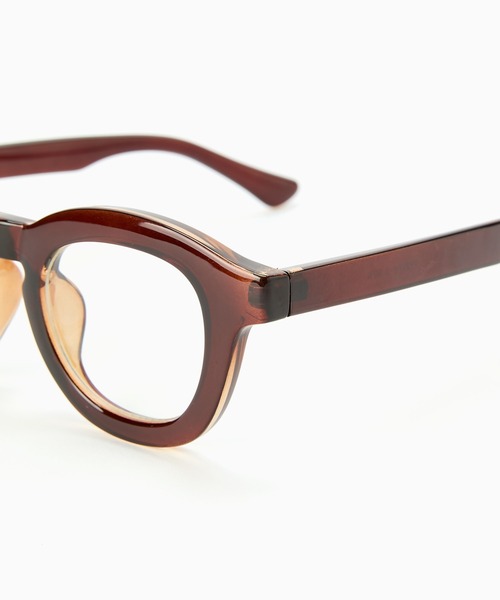 CONTROL FREAK / CTFK（コントロールフリーク）の「CONTROL FREAK(コントロールフリーク)太フレームクリアレンズ（サングラス・レディース・ブラウン/カーキ・FREE）」の20枚目の写真