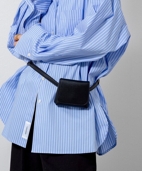 NOLLEY’S（ノーリーズ）の「【MAQWEL/マクウェル】ウエストポーチ（ボディバッグ/ウエストポーチ・レディース・ブラック・FREE）」の9枚目の写真