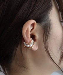 ISOOK（アイスー）の「【ISOOK / アイスー】パールイヤーカフ / オケージョン アクセサリー（イヤーカフ）」