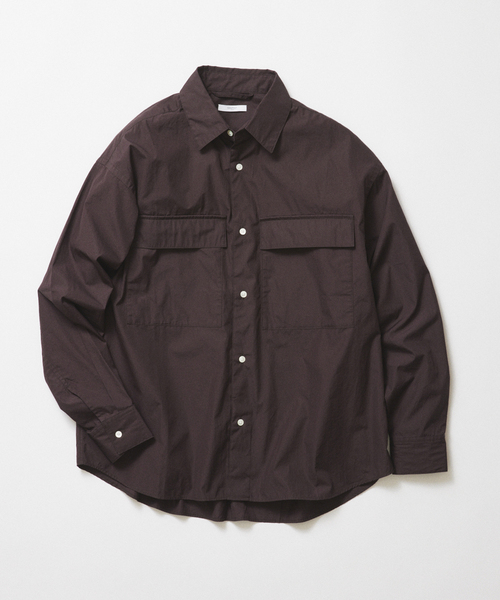 EDIFICE（エディフィス）の「タイプライター シャツ（シャツ/ブラウス・メンズ・ブラウン/グリーン/アイボリー・MEDIUM/LARGE）」の2枚目の写真