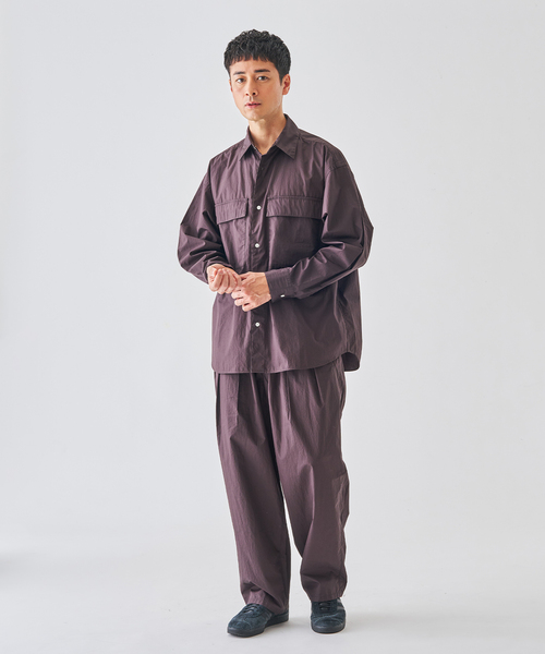 EDIFICE（エディフィス）の「タイプライター シャツ（シャツ/ブラウス・メンズ・ブラウン/グリーン/アイボリー・MEDIUM/LARGE）」の5枚目の写真