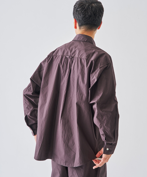 EDIFICE（エディフィス）の「タイプライター シャツ（シャツ/ブラウス・メンズ・ブラウン/グリーン/アイボリー・MEDIUM/LARGE）」の9枚目の写真