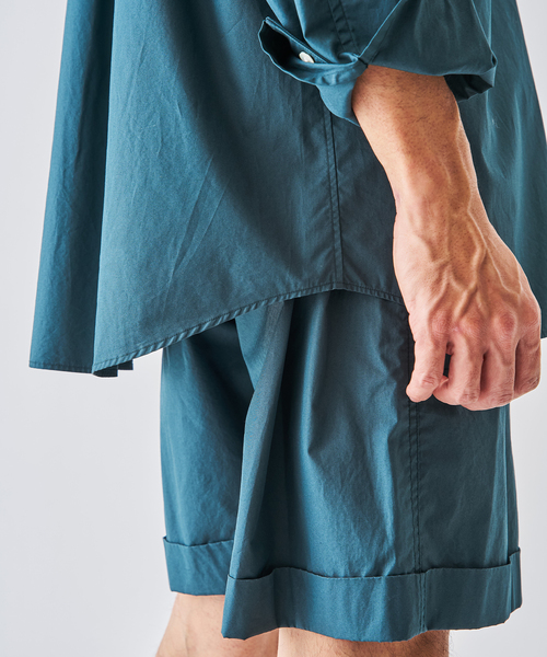 EDIFICE（エディフィス）の「タイプライター シャツ（シャツ/ブラウス・メンズ・ブラウン/グリーン/アイボリー・MEDIUM/LARGE）」の19枚目の写真