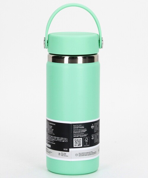HYDRO FLASK(ハイドロフラスク)の「Hydro Flask/ハイドロフラスク 16OZ WIDE MOUTH(水筒・メンズ・ベージュ/ホワイト/ライトグレー/オリーブ/ピンク/ネイビー/ブルーグリーン/ピンク系その他/ブラック/パープル・ONE SIZE)」の12枚目の写真