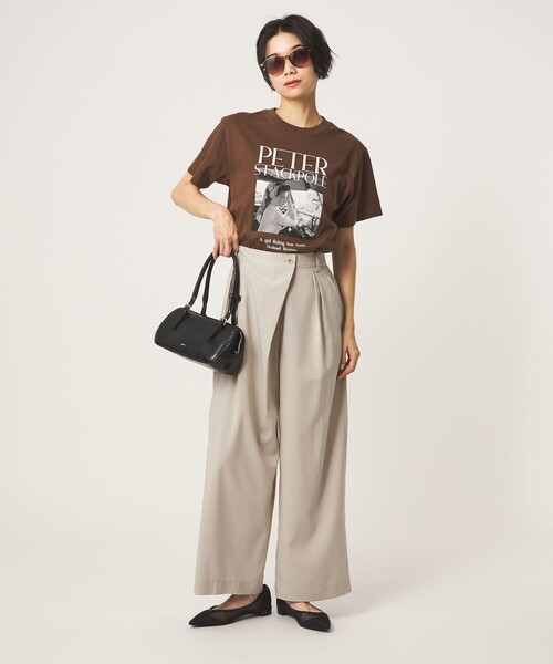 ラップ ワイド パンツ(その他パンツ)|green label relaxing ラップ ワイド パンツ(その他パンツ)|green label relaxing